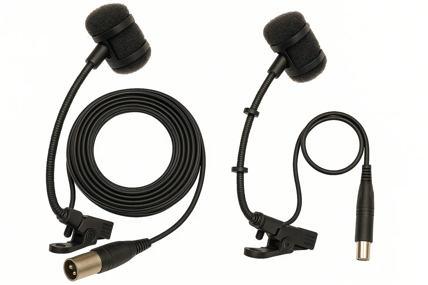 Ajustement de câble pour microphones